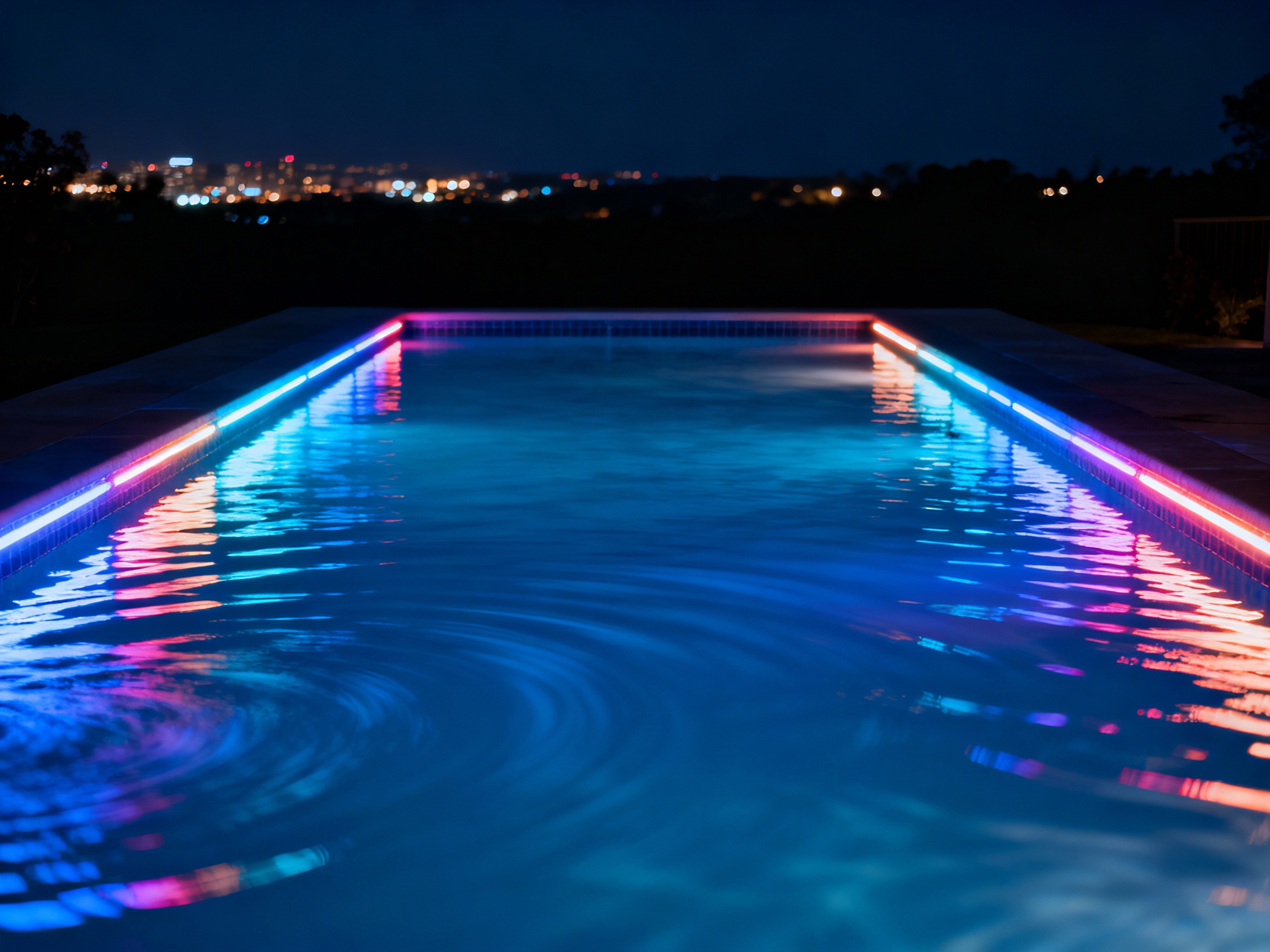 Iluminación LED para alberca